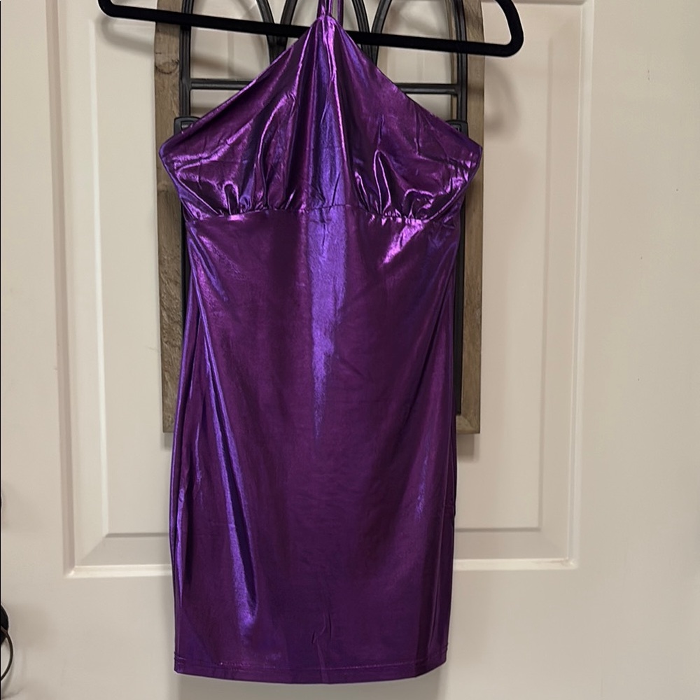 Superdown Halter Mini Dress